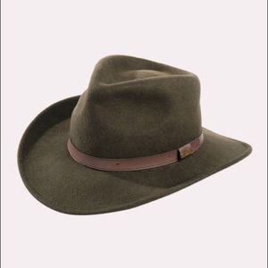 Pendleton Outback Rancher Hat Olive Green 100%Wool